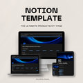 Ultimate Productivity Page — Notion Life & Content Dashboard